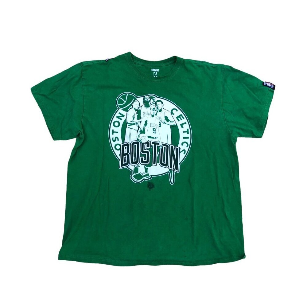 UNK x NBA Boston Celtics T Shirt Men's LARGE Green Short Sleeve Crew Neck​​